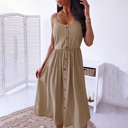 Owner Girl Linen Summer Dresses
