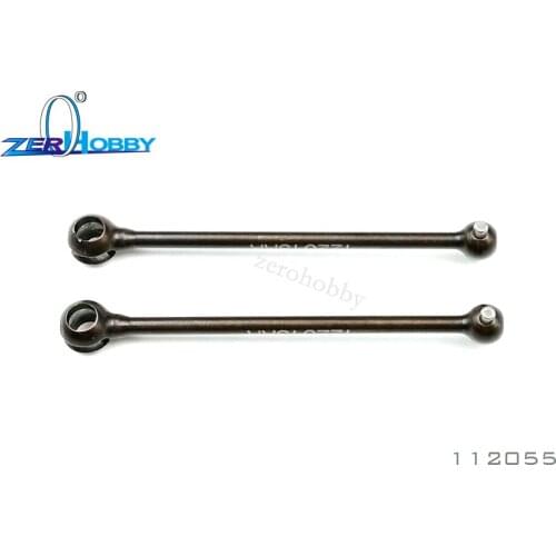 HSP 1/10 CVD DRIVE SHAFT 112055 - SPRING STEEL 55MM 2.0PIN-S2 For Model 94123, (103,101,102,122)