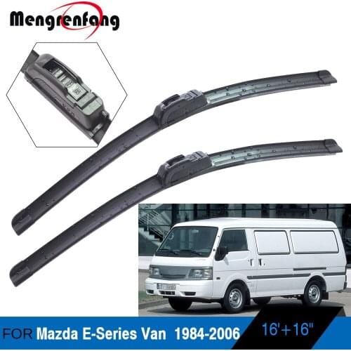 For Mazda E-Series Van Car Accessories Front Windscreen Wiper Blades Soft Rubber Wiper 1984-2006