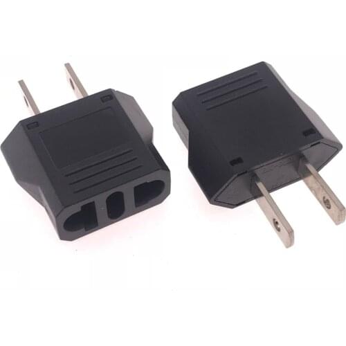 US 1-15p Canada Japan Thailand Male To US 1-15R EU 2Pin AC Power Travel Adapter Electric Plug Converter Pop Socket 6A 250V