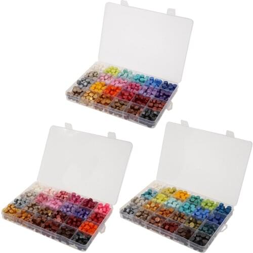 1 Box Vintage DIY Octagonal Sealing Wax Tablet Seal Stamp Wax Pill Beads Wedding Wax Seal Ancient Sealing Wax