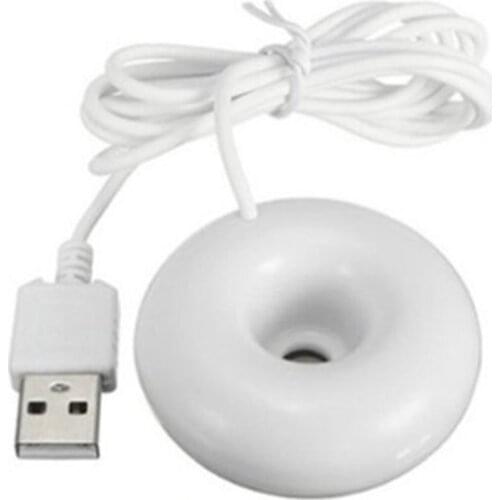 1 Pcs Usb Office Desktop Mini Humidifier Portable Air Purifier Creative Donut Humidifier Mini Sprayer