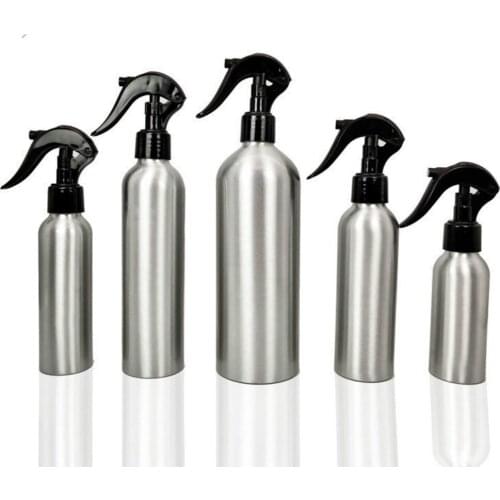 30/50/100/120/150/250/500ml Empty Aluminum Spray Bottles Refillable Bottles Empty Cosmetic Containers Travel Perfume Atomizeror