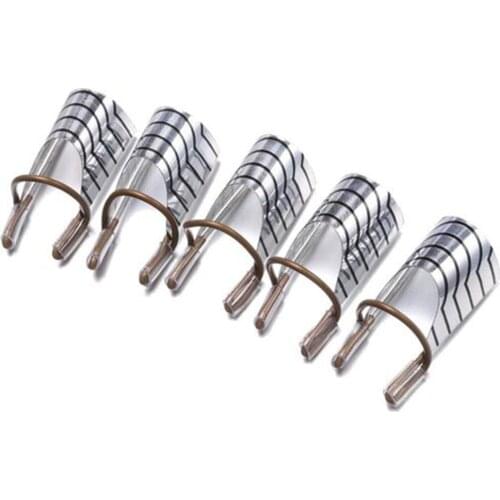 5Pcs Women Reusable UV Gel Acrylic Tips Nail Art Extension Guide Form Tools