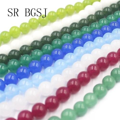Free Shipping 10mm Kinds of Colors Natural Jades Round Beads Stone Jewelry Repair Beads Strand 15"