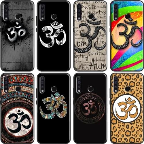 Aum om Namaste Symbol Zen Yoga For Huawei Honor 10i 7C 7A 6C 4C Pro 8A 9A 6X 7X 8X 9X 7S 8S 9S 8 9 20 10X 10 Lite Case