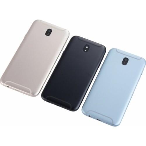 For Samsung Galaxy J5 2017 J530 J530F J7 2017 J730 J730F Housing Middle Frame Battery Back Cover With Power Volume Buttons
