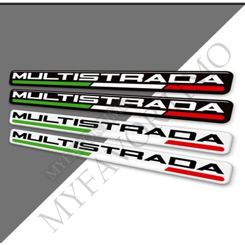 Trunk Emblem For Ducati MULTISTRADA 950 1200 1260 S V4 Stickers Decal Tank Pad Protector Panniers Luggage Aluminium Cases