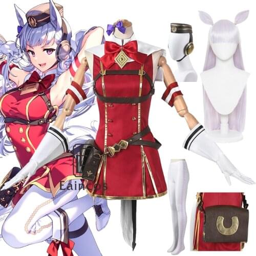 Anime Umamusume Pretty Derby Gold Ship Cosplay Costume Women Sexy Dress Suit Halloween Party Outfit Uniform