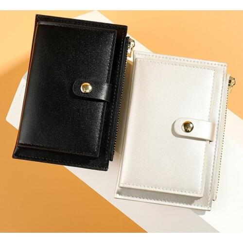 2021 New Women Wallets Small Money Purses Designer Zipper Wallet Fashion Pearlescent Laser Womans Multi-Card Purse Coin Purse