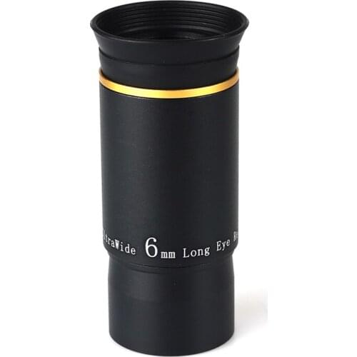 Datyson 6mm Telescope Eyepiece 66 Degree Ultra Wide Angle Fully Mutil Coated 1.25 Inch Ports Offer 9mm 15mm 20mm to Choose