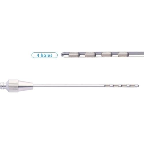 Fat Transfer Needle Fat Transplantation Kit Four Hole Inject Cannula Autoclavable Liposuction Tool
