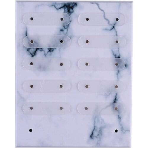 Practical Nail Art Display Board Display Book Marble Stereo Magnet Adsorption Detachable Display Stand