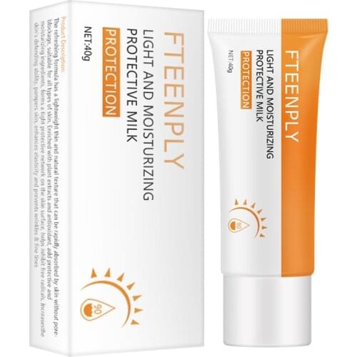40g Facial Body Sunscreen Cream Sun Screen Whitening Anti-Aging Oil-control Moisturizing Protetor Solar Sun Cream SPF 90