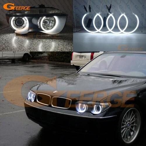 Ultra Bright CCFL Angel Eyes Halo Ring Day Light For BMW E65 E66 PRE FACELIFT 745i 745Li 760Li 760i 2002 2003 2004 2005