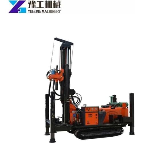YGFY-180 Crawler Type Water Well Drilling Rig Water Extraction Works Suitable For Mountain And Rock Formations