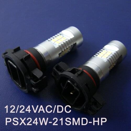 High quality 12/24VAC/DC 10W PSX24W Car Led fog lamp Auto High Power PSX24W Led Bulb Lamp Light free shipping 20pcs/lot