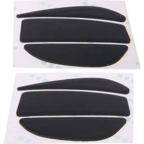 2 Sets 0.6mm Thickness Replacement Mouse Feet Mouse Skates for logitech G9 G9X P9YA
