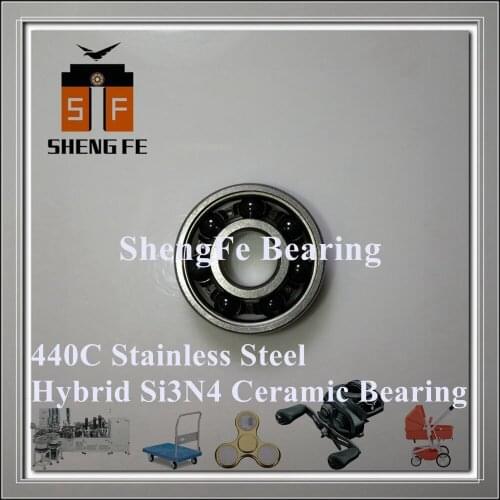 608 Bearing SMR608C 2OS 8x22x7 P2 High Speed Bearing |440C Stleness Steel Hybrid Si3N4 Ceramic Bearing 608 2RS Machine Bearing