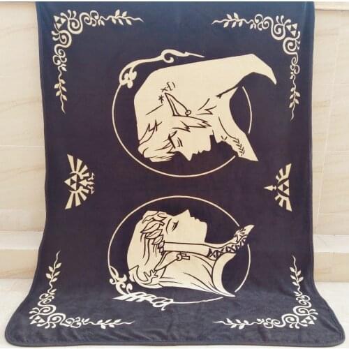 Link Zelda Anime Blanket Plush Velvet Warm Decoration Soft Bed Home Throw Sofa Blankets Adult Gifts NEW