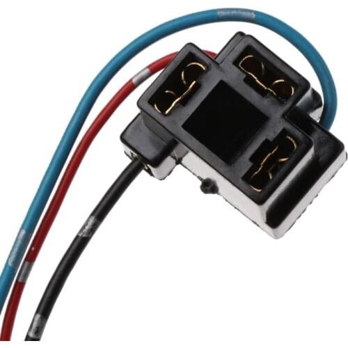 H4 Car Halogen Bulb Socket Power Adapter Plug Connector Wiring Harness N84F