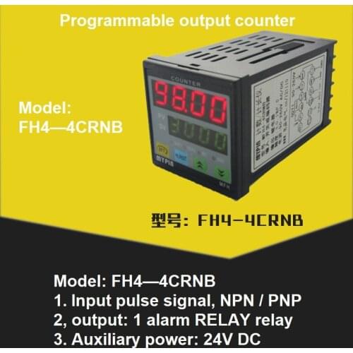 FH4-CRNB Infrared sensor equipment Induction counter / meter counter Production workshop Conveyor belt Preset output counter