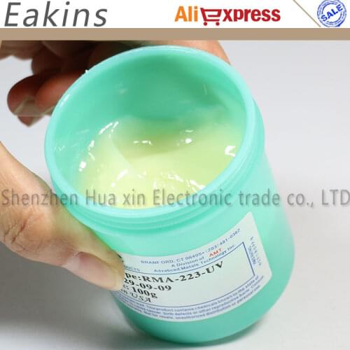 100g RMA-223-UV BGA PCB Flux Paste No-Clean Solder / SMD Soldering Paste Flux Grease Flux Rma 223