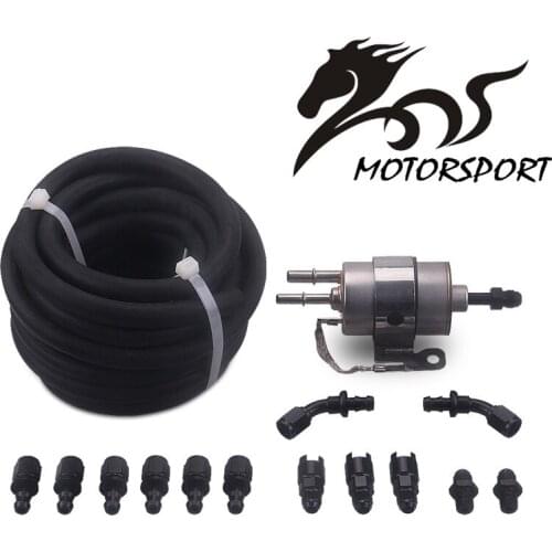 For LS Conversion Fuel Injection Line Fitting Adapter Kit EFI FI w/ Filter/Regulator