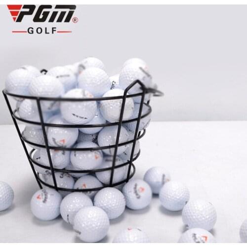 Golf Basket Multi-purpose Basket Frame PVC Material Can Hold 100 Balls Practical Portable Ball Frame Anti-corrosion Rust-proof
