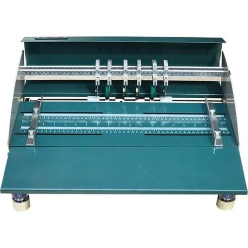 Multifunctional electric creasing machine creasing double mark dotted line cutting book turning line