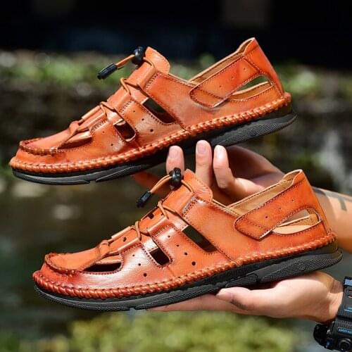 Men romanas playa sandalet outdoor para homme 2019 sandali uomo sandal mens sandales safety sandel shoes de sandalen summer big
