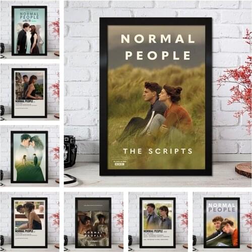 Normal People American Tv Series Star Poster Art Prints Home Decor Wall Stickers Quality Canvas Painting Bedroom Living Picture