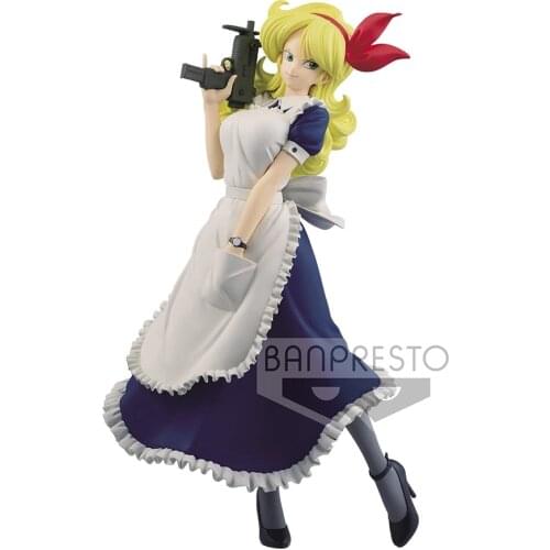 Original Banpresto DBZ Glitter&Glamours GG Lanch Action Figure Model Anime Figurals Brinquedos Anime Figurine