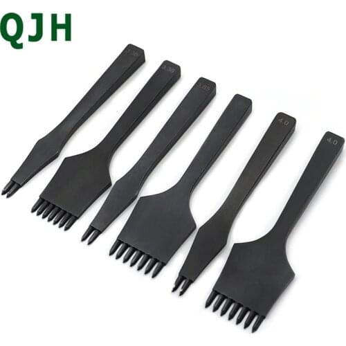 High quality leather punching mold steel chisel sewing stitching stitching leather punching tool DIY craft handmade puncher