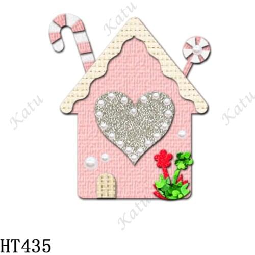 Candy house Cutting dies - New Die Cutting And Wooden Mold,HT435 Suitable For Common Die Cutting Machines On The Market