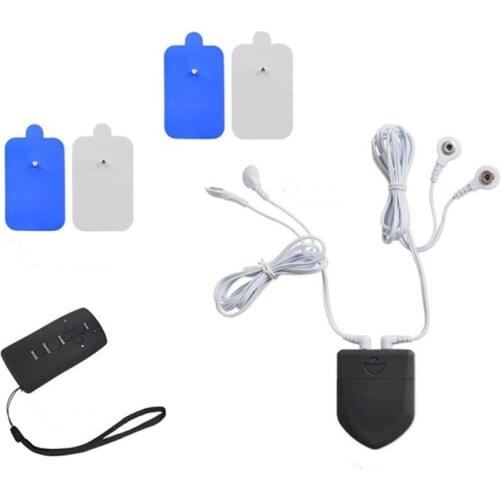 Remote Control Pocket Mini Two Channels Tens Unit Electronic Therapy Massager Body Pain Relief Pulse Muscle Stimulator Massage