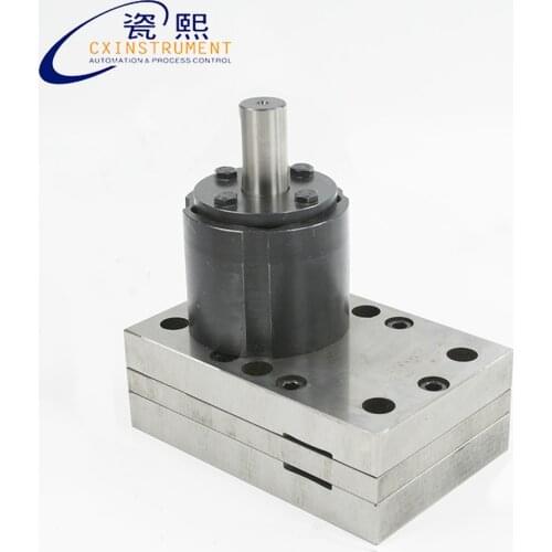 High precision low noise hot melt glue gear metering pump gear metering pump melt blown metering pump 0.15CC/R Displacement