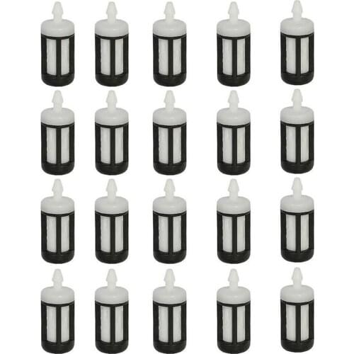 20Pcs Fuel Filter For Stihl 009 010 011 012 017 019T FC55 FC85 FC90 Grass Trimmer Chainsaw