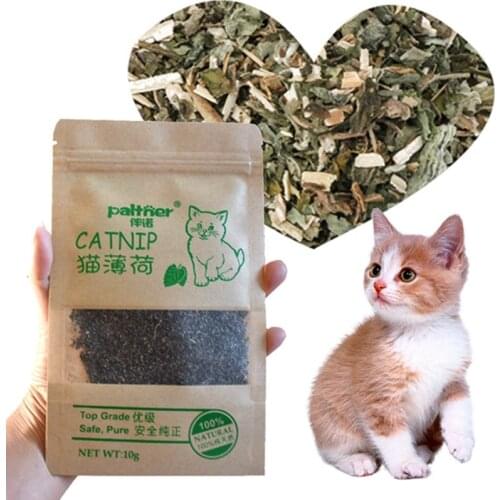 Pet Cat Menthol Supplies Flavor Funny Cat Toys Organic Natural 100% Premium Catnip Cattle Grass Pet Products Catnip Nepeta