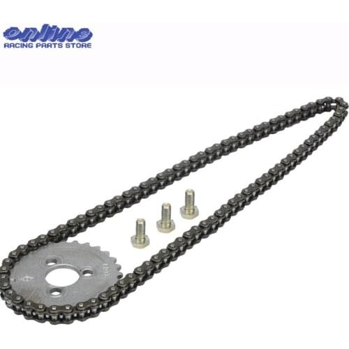 YX140 Timing Chain Timing Gear Sprocket kit For YinXiang 140cc YX 140 1P56FMJ Horizontal Engine Dirt Pit Bike