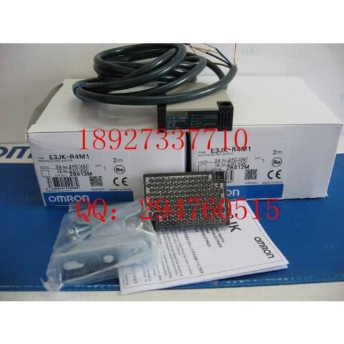 [ZOB] 100% brand new original authentic OMRON Omron photoelectric switch E3JK-R4M1 2M --2PCS/LOT