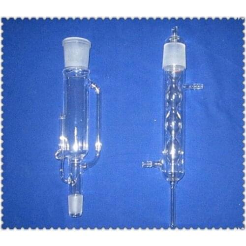 250ml,Glass soxhlet extractor,condenser and extractor body,Laboratory Glassware