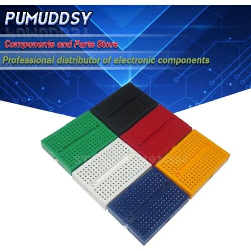 5PCS SYB-170 Solderless Prototype Breadboard 170 Tie-points PCB Test Board