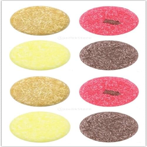 8Pcs 100% Natural Shampoo Soap Bar Anti-Dandruff Oil Control Hair Darkening