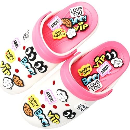 Shoe Accessories Bag Apparel 1Pcs Novel Shoe Charms Accessories EyesSShoe Decoration for Croc Jibz Kids Party X Mas Gift