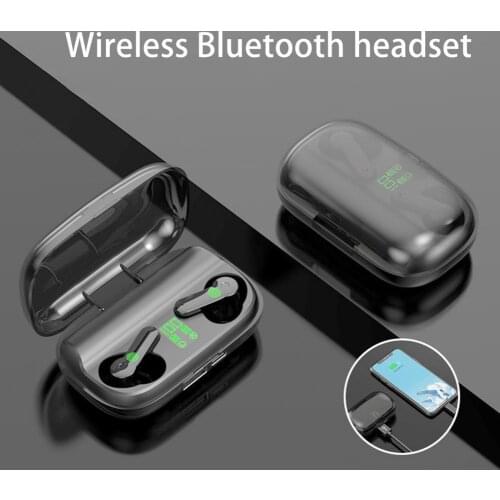 Bluelans Wireless Bluetooth Earphone High Performance Stereo Sound Mini Mini Bluetooth Sports Music Gaming Earphone