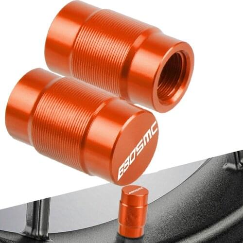 Motorcycle Wheel Tire Valve caps CNC Airtight Cover For 690SMC 690 SMC R 2008 2009 2010 2011 2012 2013 2014-2020 2019 2016