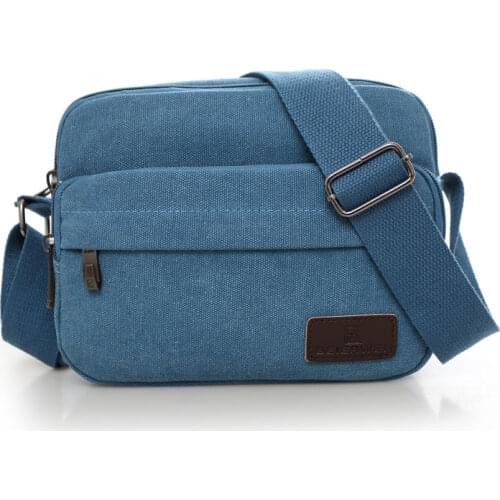 2021 new multi-layer unisex business bag cashier diagonal shoulder bag men middle-aged lady messenger bag canvas crossbody bags