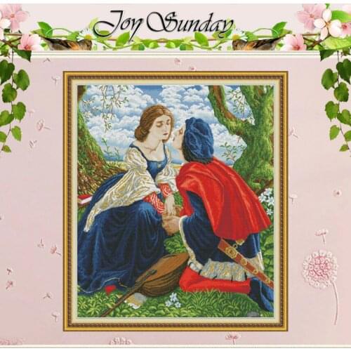 Lovers Patterns Counted Cross Stitch 11CT 14CT Cross Stitch Sets wholesale Chinese Cross-stitch Kits Embroidery Needlework