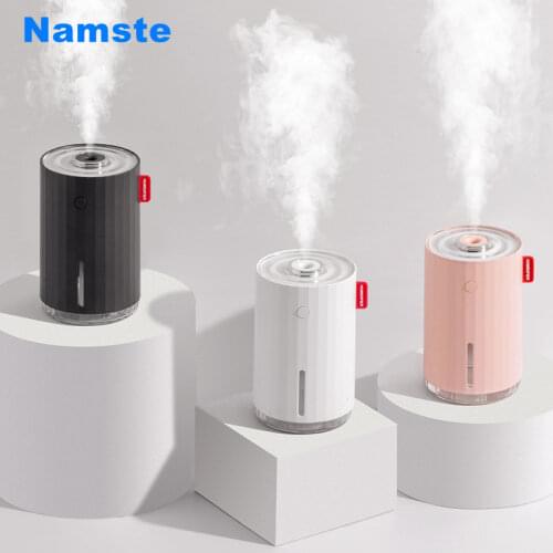 NMT 183 Humidifier 280ML Small Office Desktop Silent Portable Mini Cute USB Air Purifier Home Bedroom Night Light Car Sprayer
